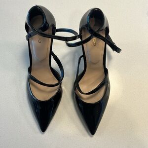 Aldo Pumps Patent Black